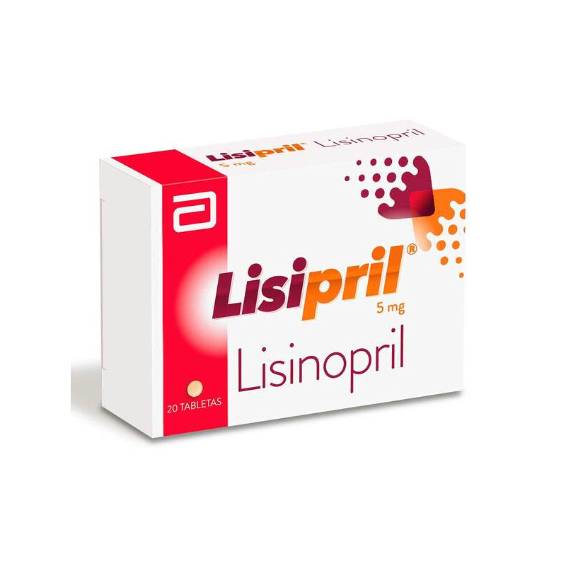 LISIPRIL 5 MG 20 TABLETAS