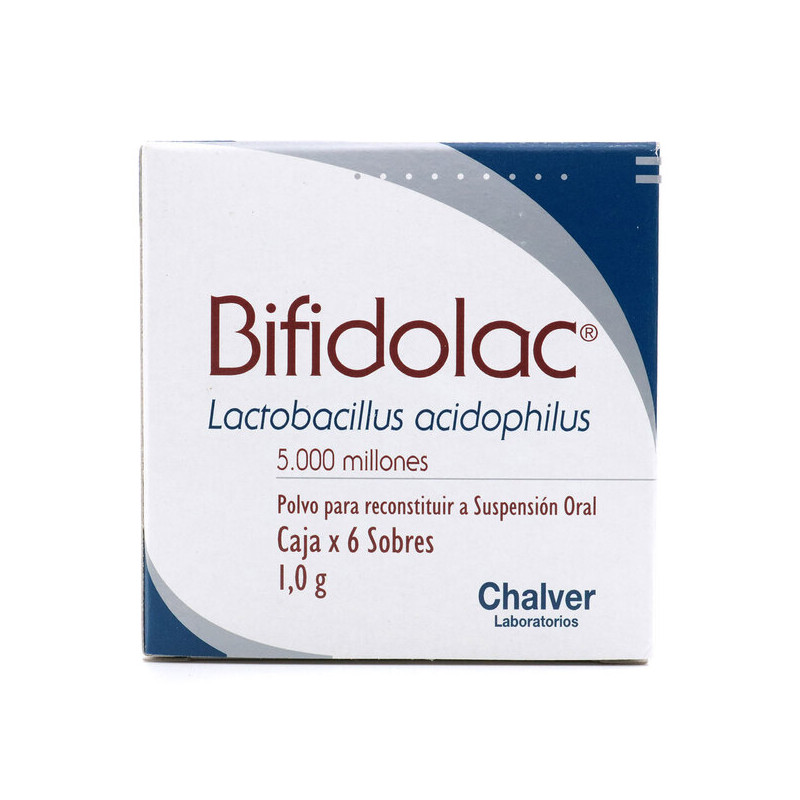 BIFIDOLAC 170 MG 6 SBS