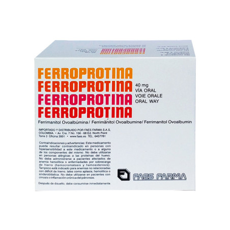 FERROPROTINA 40 MG 30 SBS (3% )(PAE)