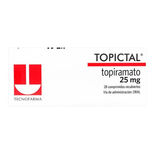 TOPICTAL 25 MG 28 TABLETAS (M)11438               