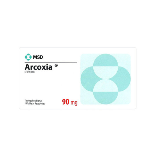 ARCOXIA 90 MG 14 TABLETAS (3% )(A)(PAE)