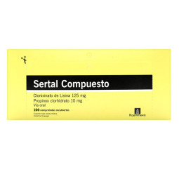 SERTAL COMPUESTO 100 COMPRIMIDOS  (A)