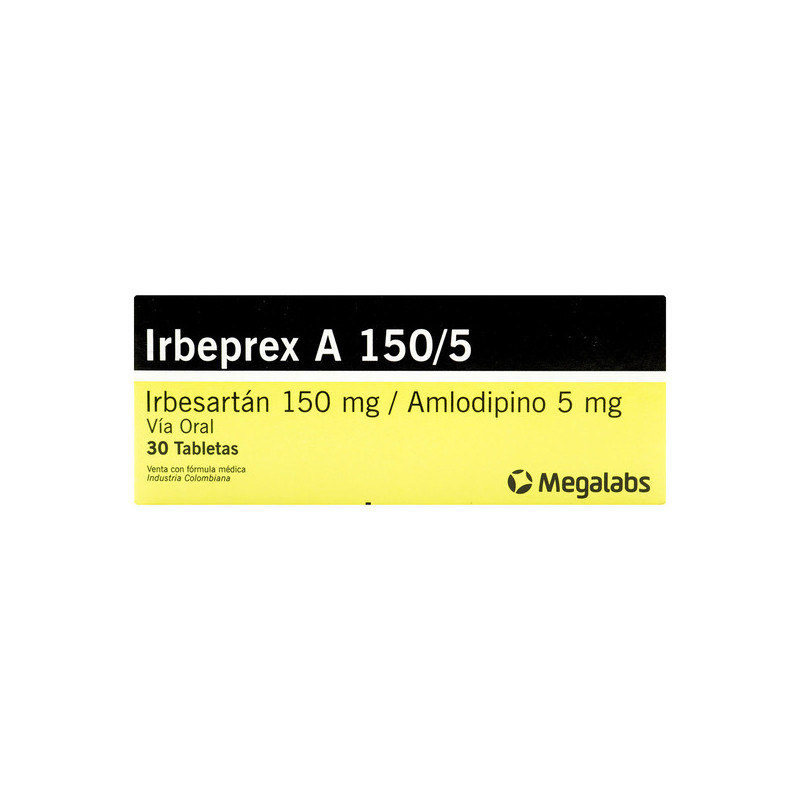 IRBEPREX A 150 MG 30 TABLETAS (PAE)               