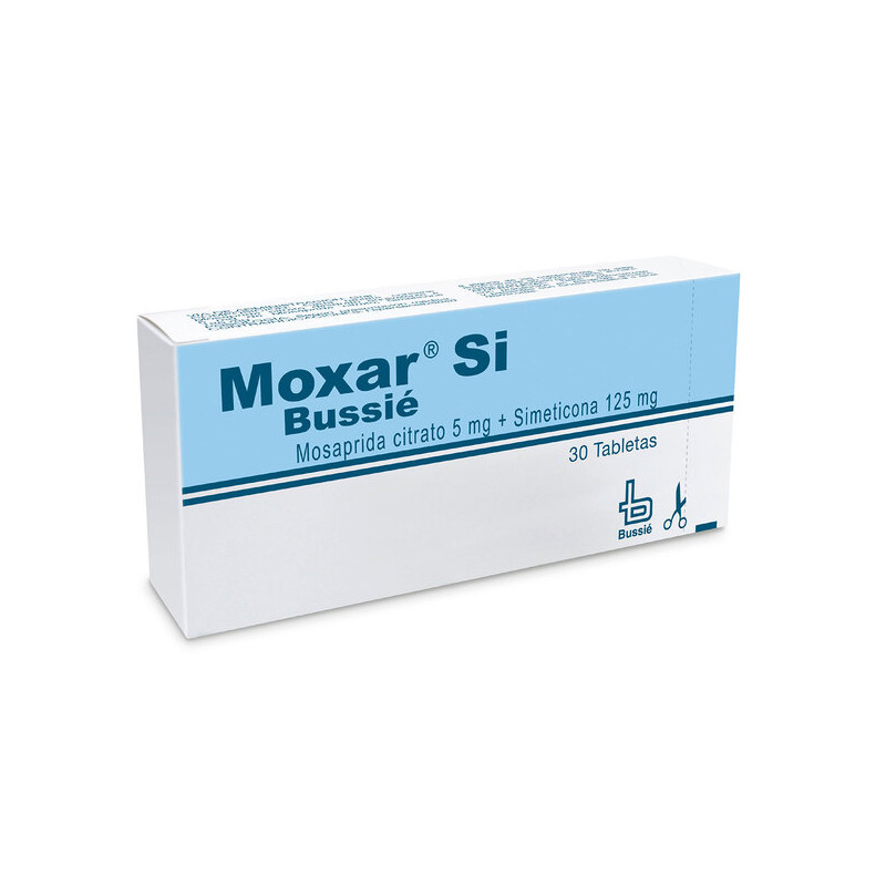 MOXAR SI 5/125 MG 30 TBS (A)(3% )(PAE)