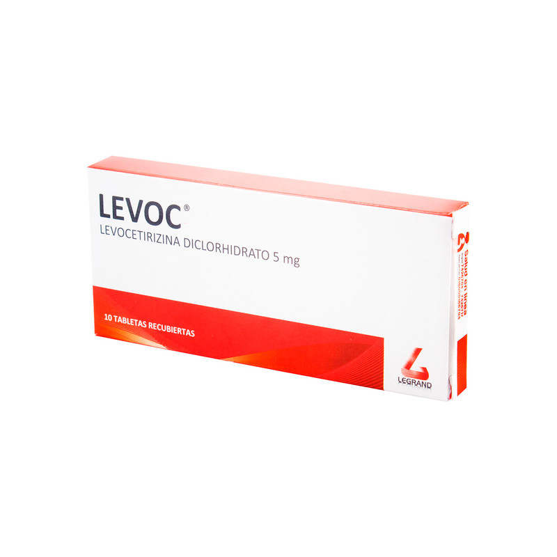 ( ) LEVOC 5 MG 10 TABLETAS (PAE)                      