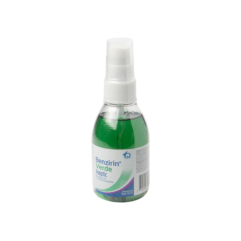 BENZIRIN VERDE ASEPTIC 120 ML