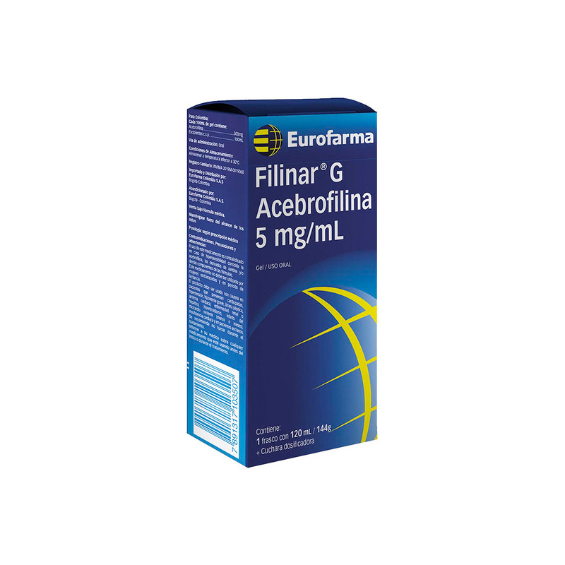 FILINAR G ACEBROFILINA 5 MG/ML 120 ML