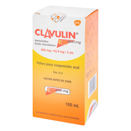 CLAVULIN ES 600 MG 100 ML (3% )(A)(PAE)
