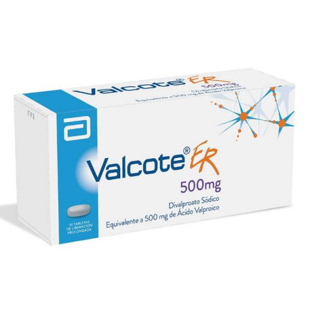 VALCOTE ER 500MG 30(3% )(A)(M)60750(PAE)