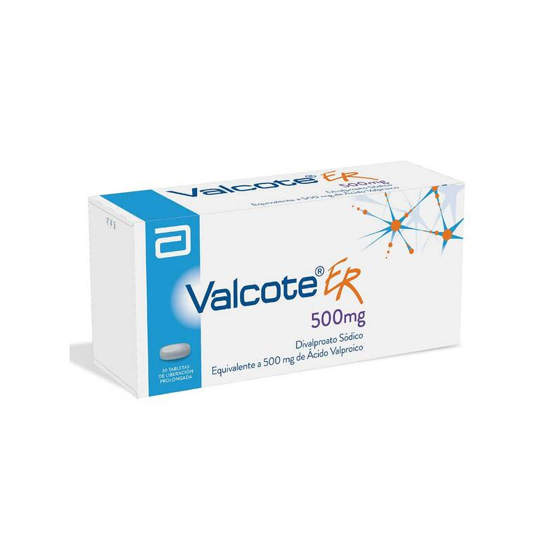VALCOTE ER 500MG 30(3% )(A)(M)60750(PAE)