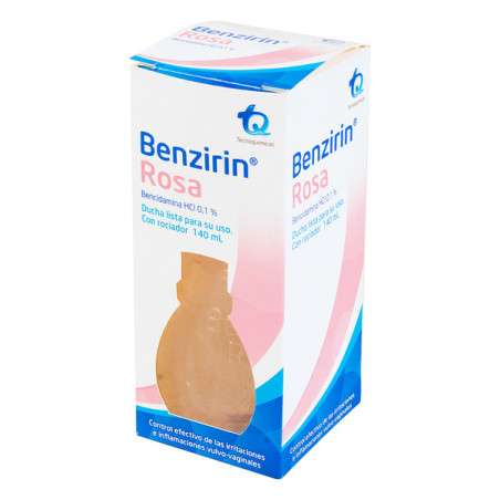 BENZIRIN ROSA DUCHA VAGI.ROCIADOR 140 ML