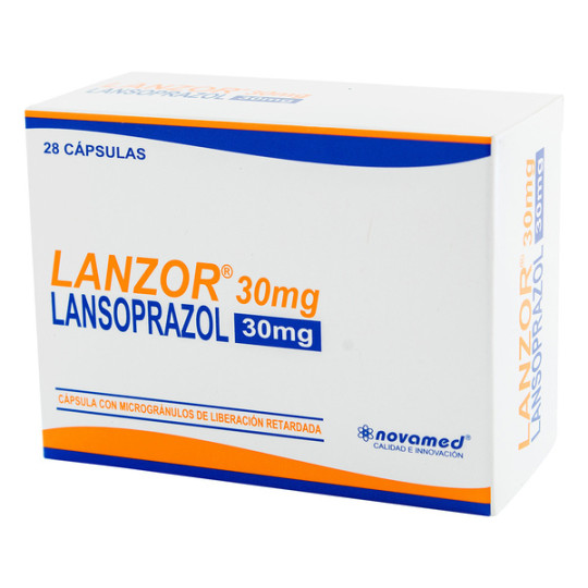 ( ) LANSOPRAZOL LANZOR 30 MG 28 CAPSULAS