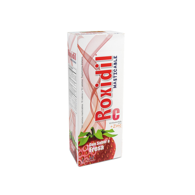 ( ) ROXIDIL VIT.C MAS.500MG ZINC FRE.100 TBS
