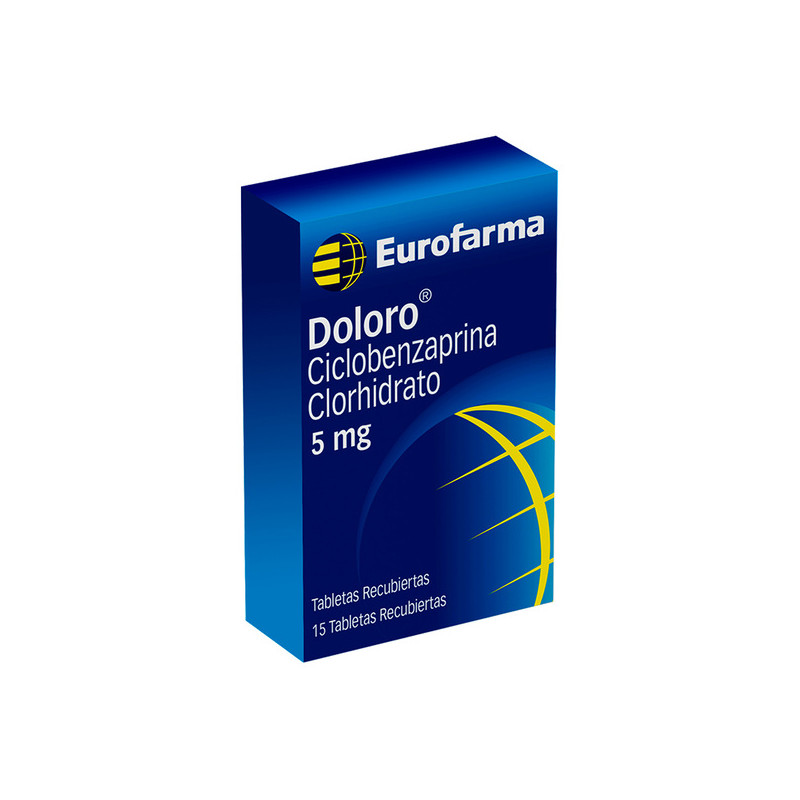 DOLORO 5 MG 15 TABLETAS