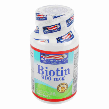 BIOTIN 900 MG 120 SOFTGELS