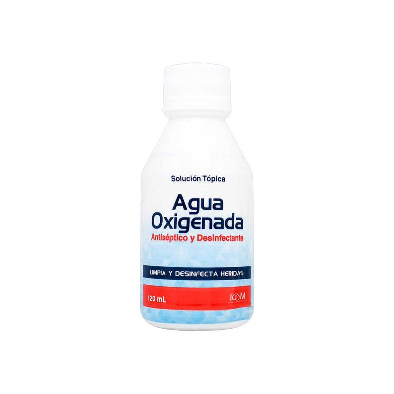 ( ) AGUA OXIGENADA 120 ML ICOM