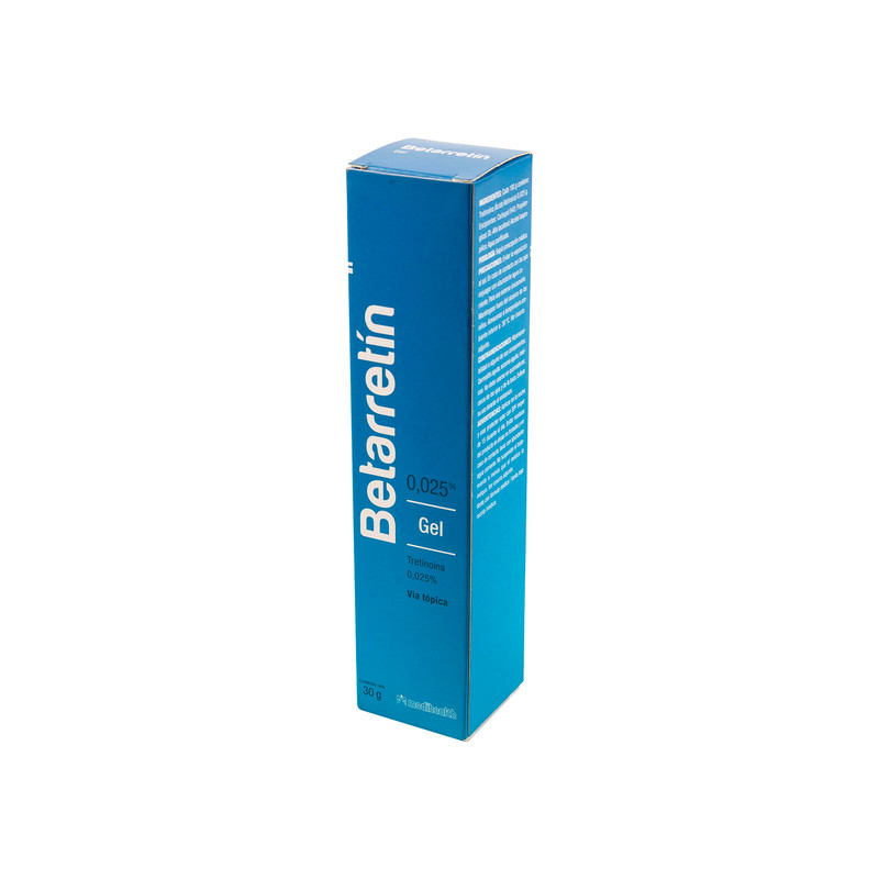 BETARRETIN 0.025% GEL 30 GR