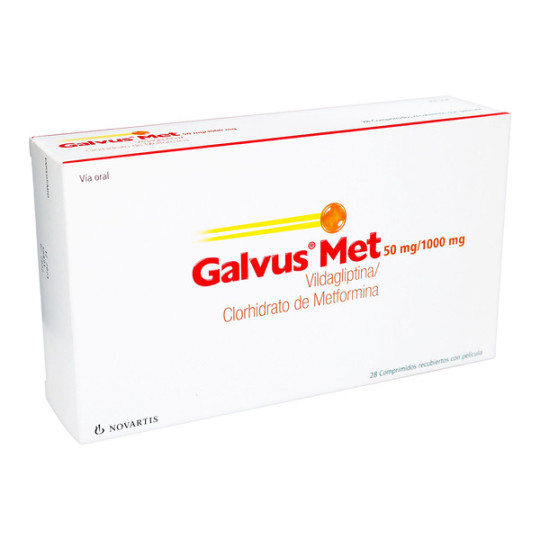 GALVUS MET 50 MG/1000 MG 28 COMP.