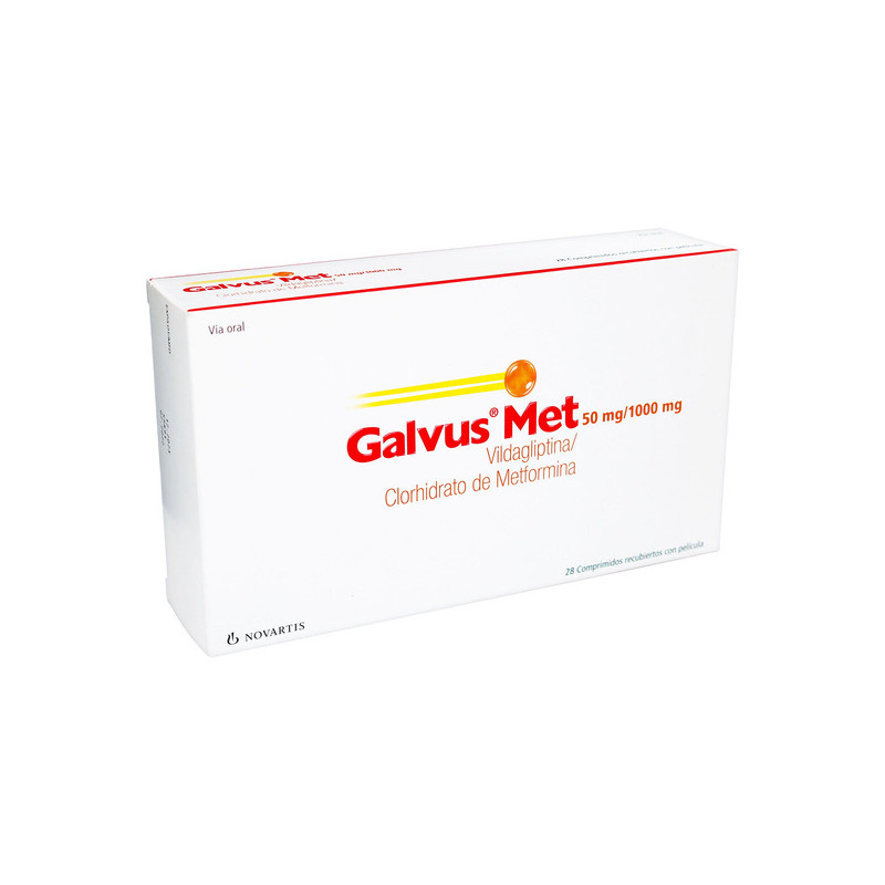 GALVUS MET 50 MG/1000 MG 28 COMP.