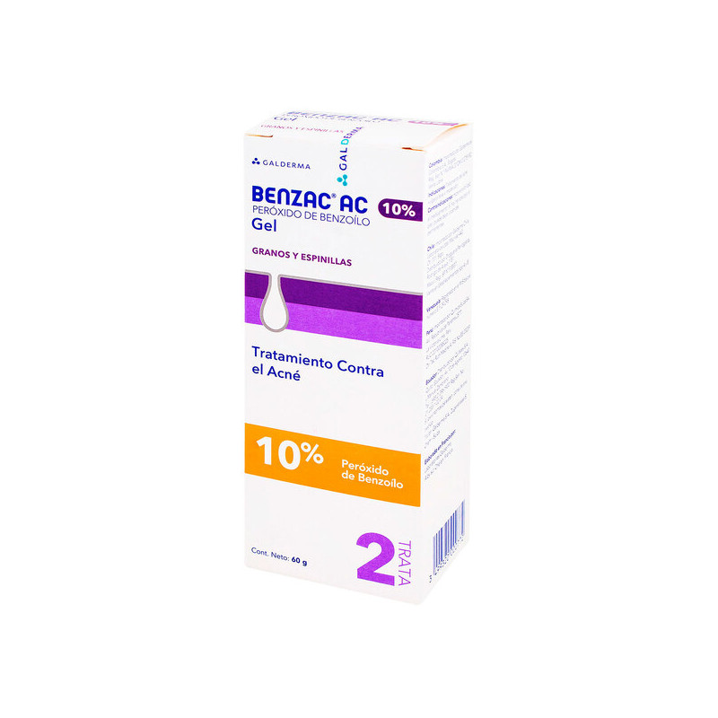 BENZAC AC 10% 60 GR (PAE)