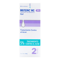 BENZAC AC 5% 60 GR GEL(3% ) (PAE)