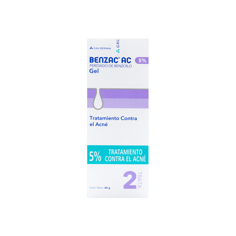 BENZAC AC 5% 60 GR GEL(3% ) (PAE)