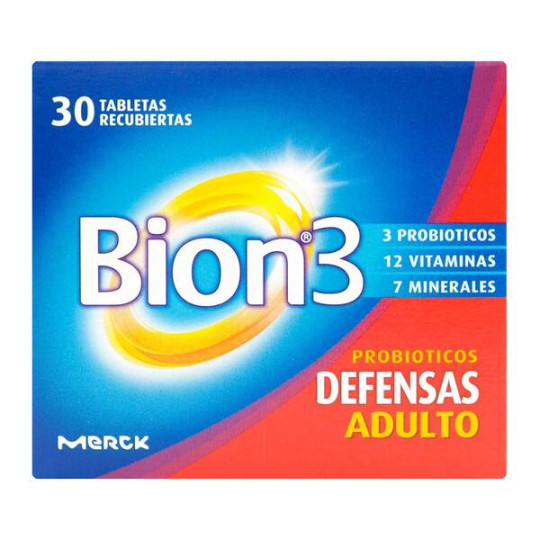 BION 3 30 TABLETAS RECUBIERTAS