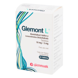 GLEMONT L 10MG 5MG 28 TABLETAS(PDB)(PAE)