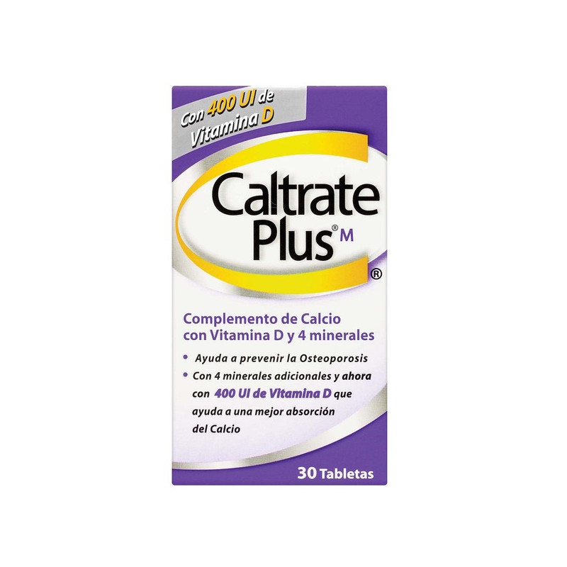 CALTRATE PLUS 400UI 30 TBS