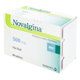 NOVALGINA 500 MG 50 TBS