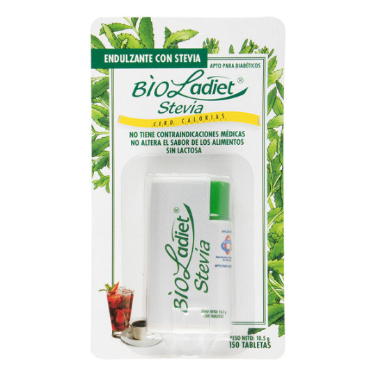 STEVIA BIOLADIET DISP.150 TBS LA