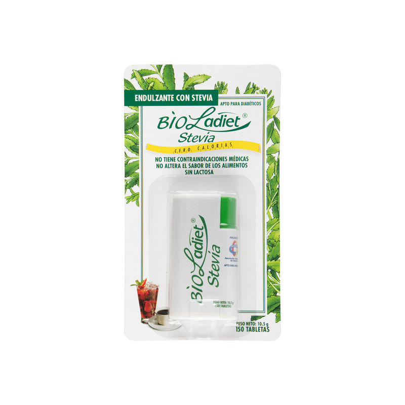 STEVIA BIOLADIET DISP.150 TBS LA