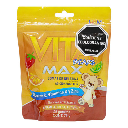 ( ) GOMAS VITA BEARS MAX 75GR 25 UND ICOM