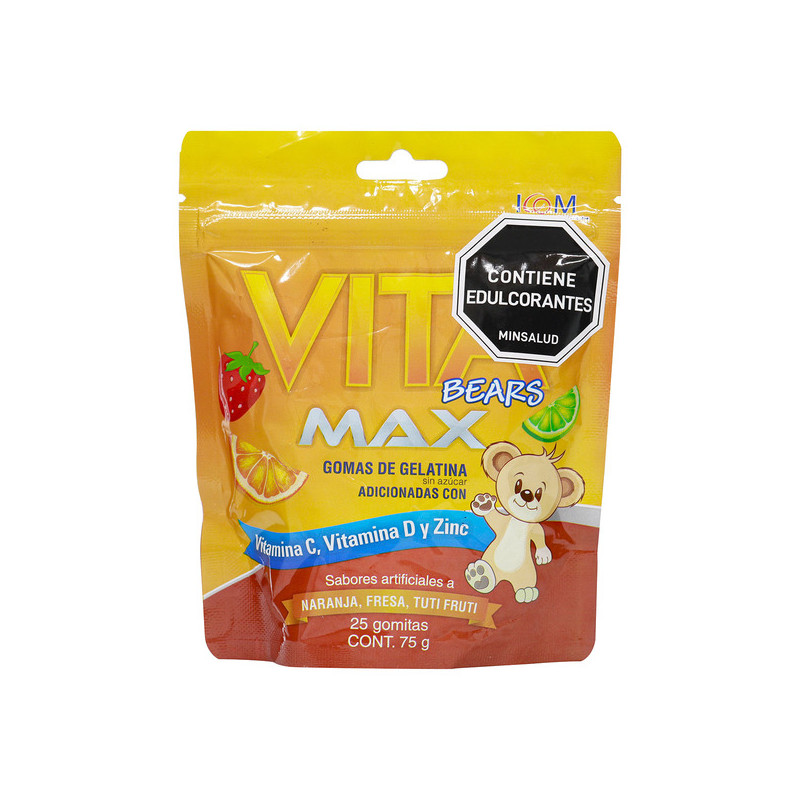 ( ) GOMAS VITA BEARS MAX 75GR 25 UND ICOM