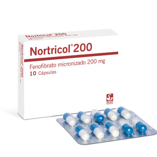 NORTRICOL 200 MG 10 CAP.(M)9240(PDB)