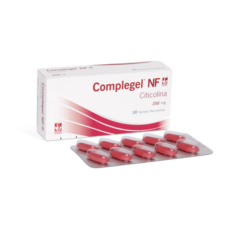 COMPLEGEL NF 250 MG 30 TBS (3% )(PDB)
