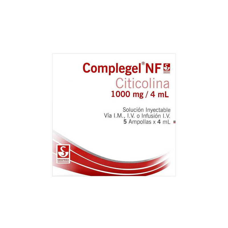 COMPLEGEL NF CIT 1000 MG 4ML 5 AMP.(PDB)