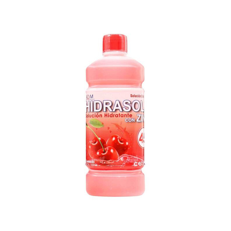 ( ) HIDRASOL 45 CON ZINC CEREZA 500ML ICOM