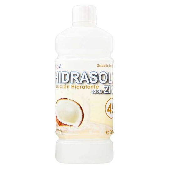 ( ) HIDRASOL 45 CON ZINC COCO 500ML ICOM