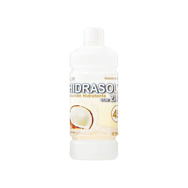 ( ) HIDRASOL 45 CON ZINC COCO 500ML ICOM