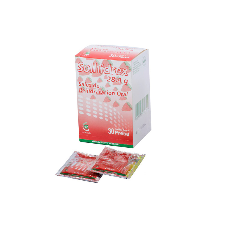 SOLHIDREX SABOR FRESA 30 SBS