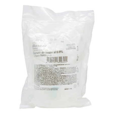 SUERO FISIOLOGICO CLOR.SODIO 500 ML 1323          