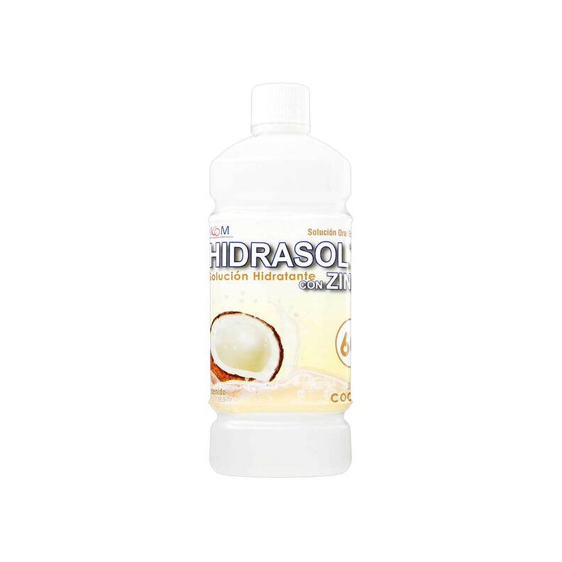 ( ) HIDRASOL 60 CON ZINC COCO 500ML ICOM