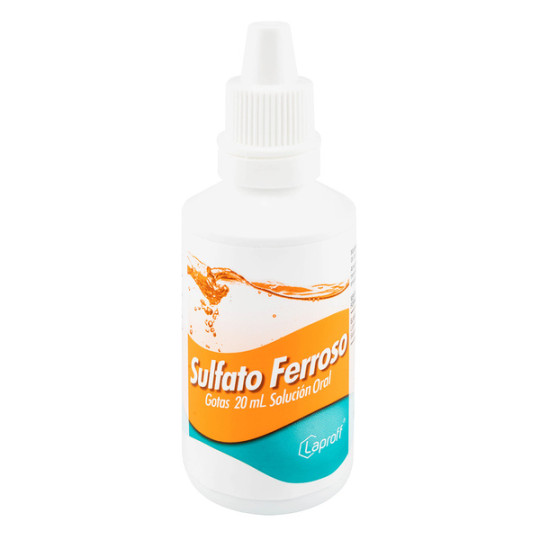 SULFATO FERROSO GOTAS 125 MG/ML LP