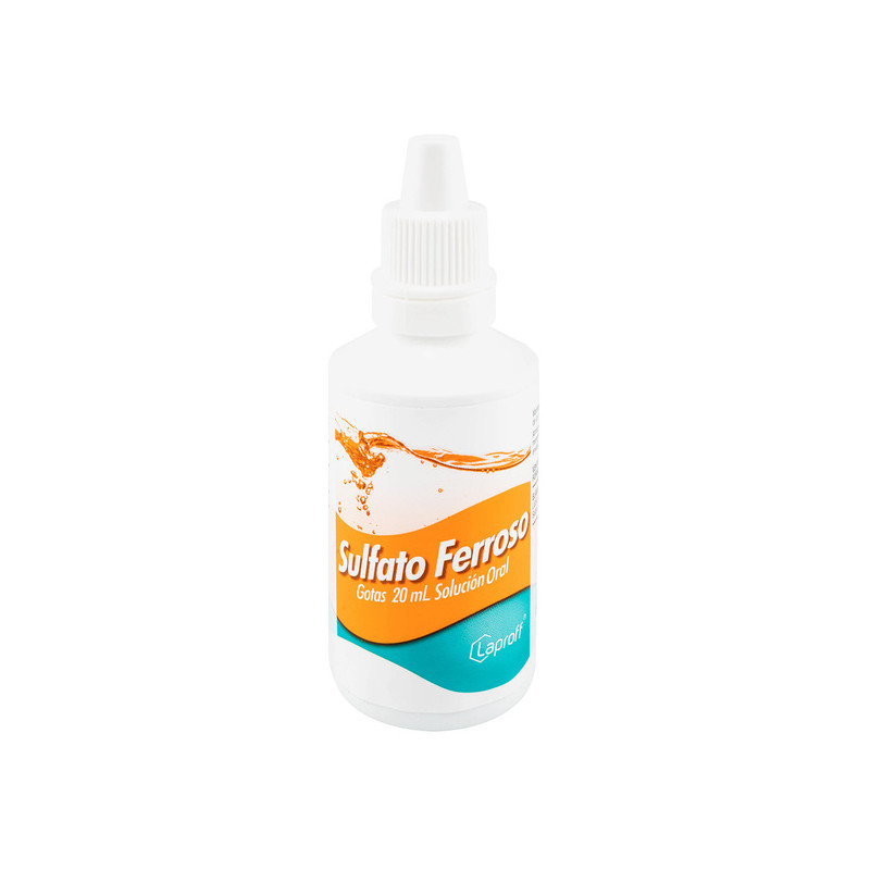 SULFATO FERROSO GOTAS 125 MG/ML LP