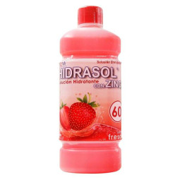 ( ) HIDRASOL 60 CON ZINC FRESA 500 ML  ICOM