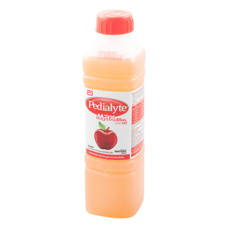 PEDIALYTE CON ZINC 60 MANZANA 500 ML