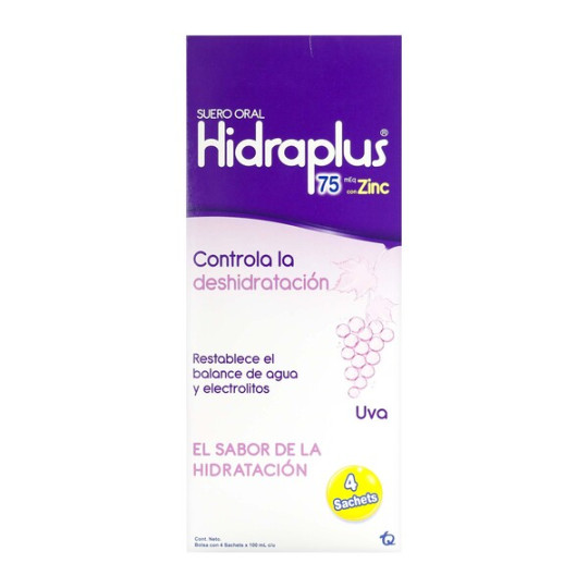 HIDRAPLUS 75 ZINC UVA BOL.100ML 4UND
