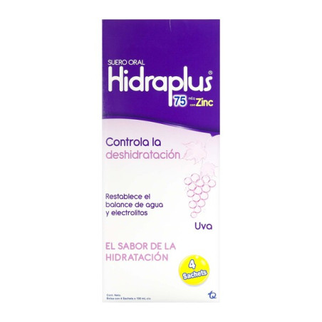 HIDRAPLUS 75 ZINC UVA BOL.100ML 4UND
