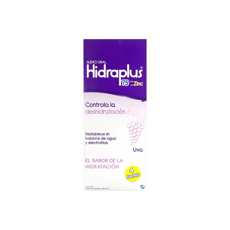 HIDRAPLUS 75 ZINC UVA BOL.100ML 4UND